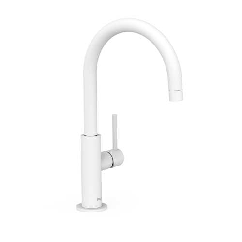 Tres STUDY bateria umywalkowa biały mat 26290402BM