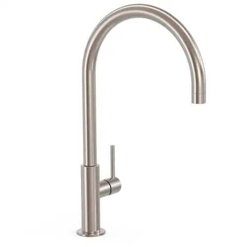 Tres STUDY bateria umywalkowa XL stal szczotkowana 26290401AC