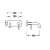 Tres STUDY bateria umywalkowa podtynkowa 18 cm chrom 26230031