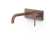 Tres STUDY bateria umywalkowa podtynkowa 18 cm kolor Volcanic 26230031VO