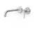 Tres STUDY bateria umywalkowa podtynkowa 23,7 cm chrom 26230022