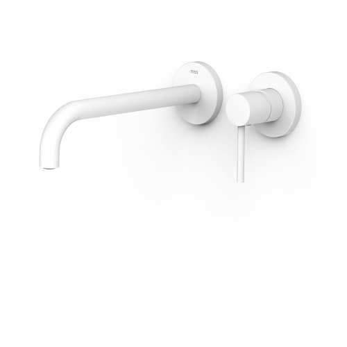 Tres STUDY bateria umywalkowa podtynkowa 23,7 cm biały mat 26230022BM