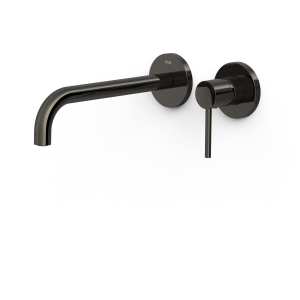 Tres STUDY bateria umywalkowa podtynkowa 23,7 cm czerń metalizowana 26230022KM