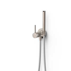 Tres STUDY bateria bidetowa podtynkowa stal szczotkowana 134123AC