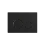 Excellent NEST przycisk spłukujący do stelaża WC Flaro Expert, czarny mat NEX.NE220.150.BL