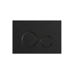 Excellent NEST przycisk spłukujący do stelaża WC Flaro Expert, czarny mat NEX.NE220.150.BL