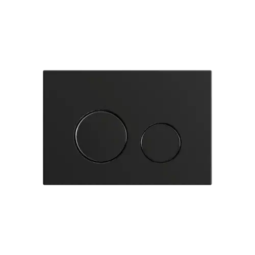 Excellent NEST przycisk spłukujący do stelaża WC Flaro Expert, czarny mat NEX.NE220.150.BL