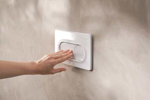 Hansgrohe iFrame Original S Przycisk spłukujący biały połysk