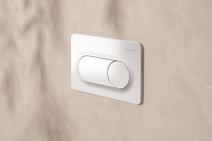Hansgrohe iFrame Original S Przycisk spłukujący biały połysk