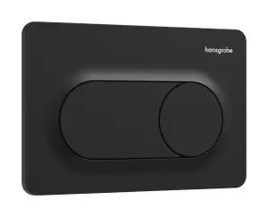Hansgrohe iFrame Original S Przycisk spłukujący czarny mat 66002670