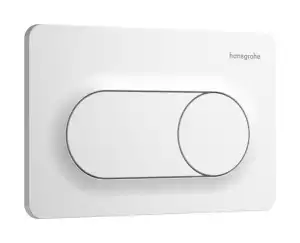 Hansgrohe iFrame Original S Przycisk spłukujący biały matowy 66002700