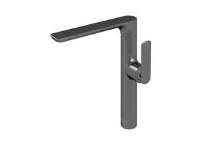 Kohlman EXPERIENCE  bateria umywalkowa wysoka GRAFIT SZCZOTKOWANY