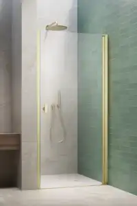 Radaway NES DWJ I drzwi do wnęki 70 prawe jasne złoto szczotkowane 10026070-98-01R