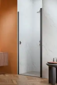 Radaway NES DWJ I drzwi do wnęki 80 prawe grafit szczotkowany  10026080-92-01R