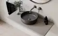 Besco VEO bateria umywalkowa podtynkowa gun metal BU-VS-GR