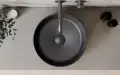 Besco VEO bateria umywalkowa podtynkowa gun metal BU-VS-GR
