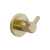 Excellent FIDO haczyk podwójny z rozetą, złoty szczotkowany DOEX.1404GB