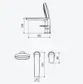 Excellen CLEVER 2.0 bateria wannowa 3-otw