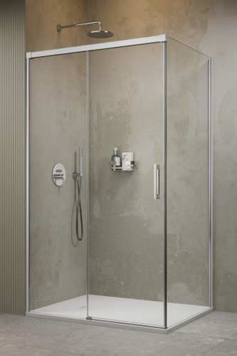 Radaway IDEA 8 KDJ chrom - kabina prysznicowa Lewa