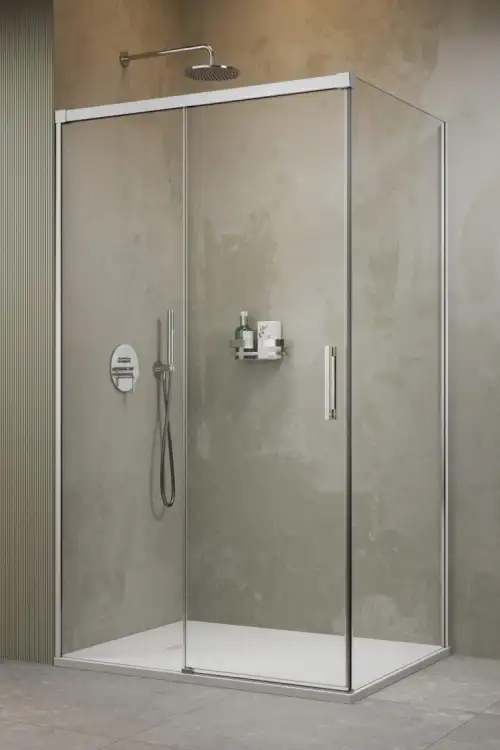 Radaway IDEA 8 KDJ chrom - kabina prysznicowa Lewa