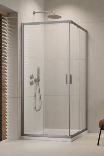 Radaway ALIENTA C 80x80 kabina drzwi suwane nikiel