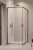 Radaway ALIENTA C 80x80 kabina drzwi suwane miedź