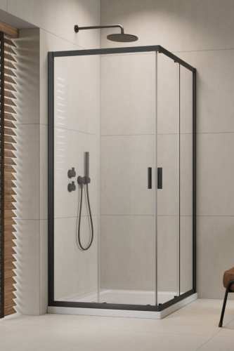 Radaway ALIENTA C 80x80 kabina drzwi suwane gunmetal