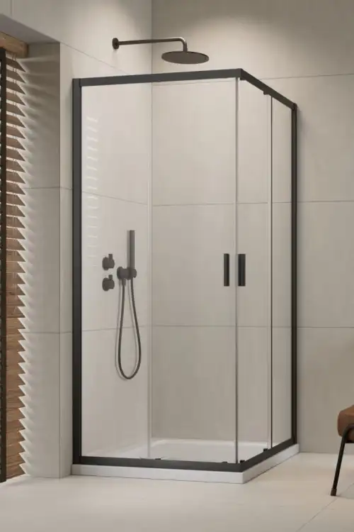 Radaway ALIENTA C 80x80 kabina drzwi suwane gunmetal