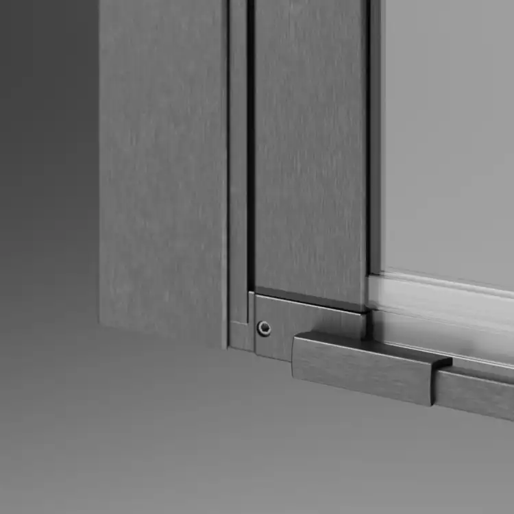 Radaway-Nes-Brushed-GunMetal-zawias-dolny