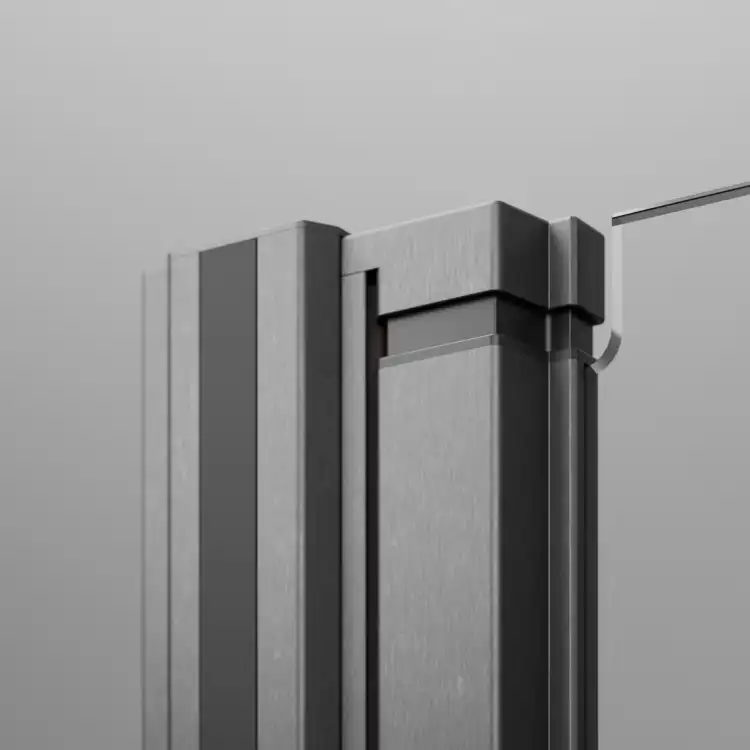 Radaway-Nes-Brushed-GunMetal-zawias-gorny