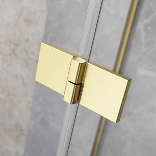 Radaway-Essenza-Brushed-Light-Gold-detal-zawias-zewnatrz