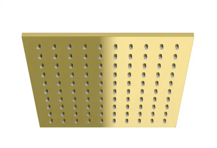 Kohlman deszczownica 25/25 cm złoty połysk Q25EGD