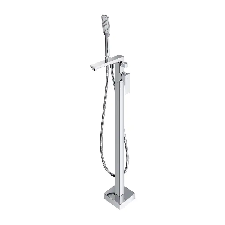 Omnires Parma bateria wannowa wolnostojąca Chrom  PM7433CR