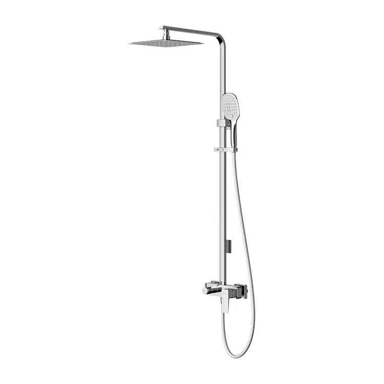 Omnires Parma system prysznicowy natynkowy Chrom PM7444CR