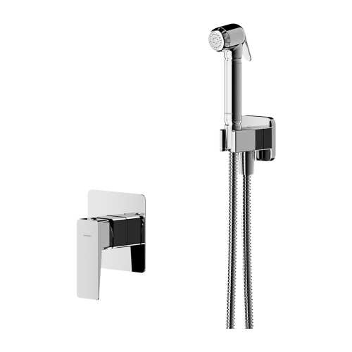 Omnires Parma system bidetowy podtynkowy Chrom SYSPMBI1CR