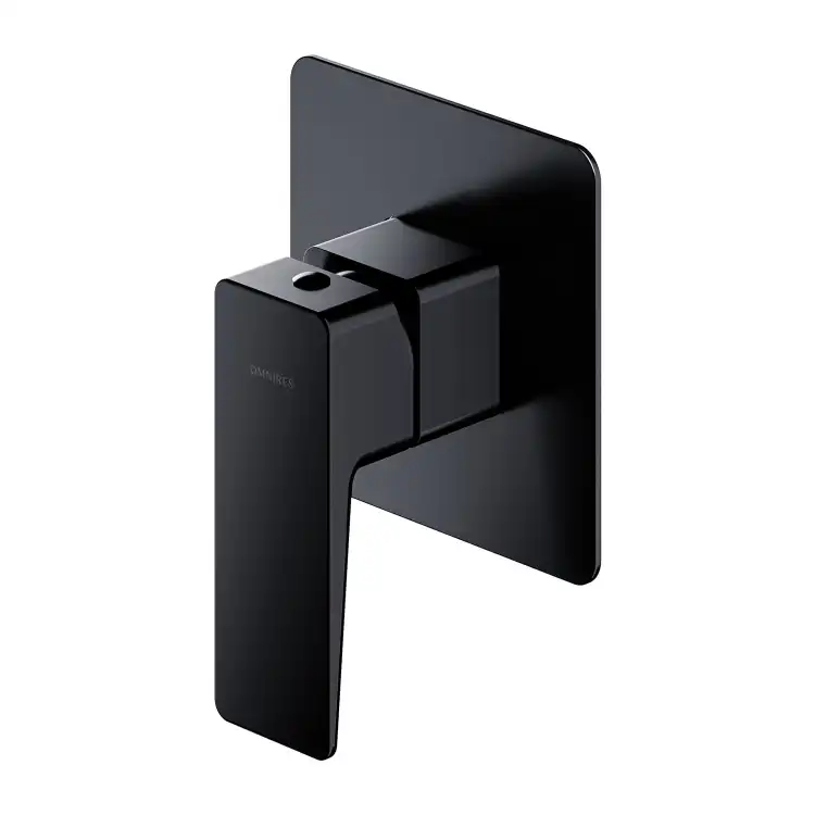 Omnires Parma bateria prysznicowa podtynkowa Czarny Mat PM7445BL