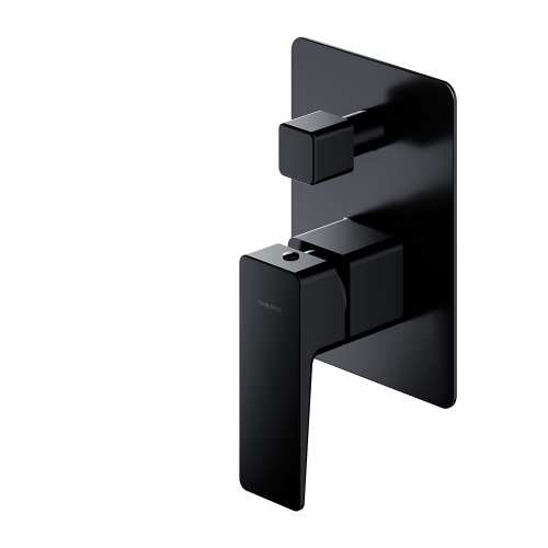 Omnires Parma bateria wannowa podtynkowa Czarny Mat PM7435BL