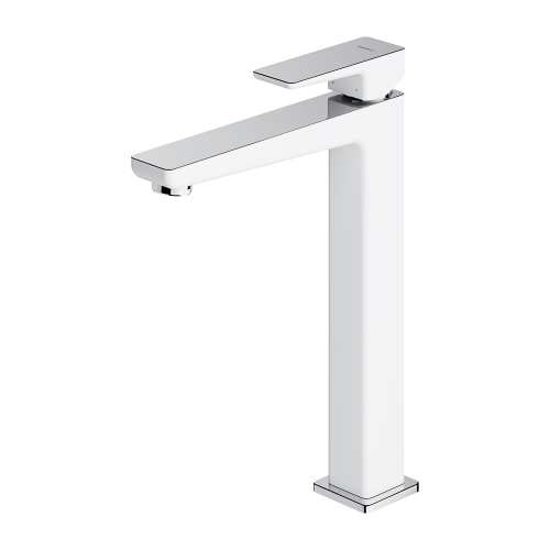 Omnires Parma bateria umywalkowa wysoka Chrom/Biały PM7412CRB