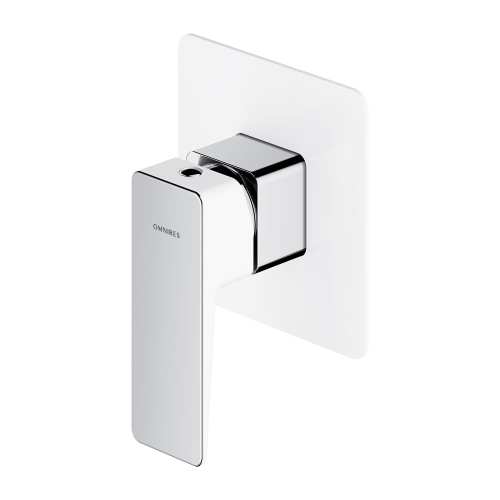 Omnires Parma bateria prysznicowa podtynkowa Chrom/Biały  PM7445CRB