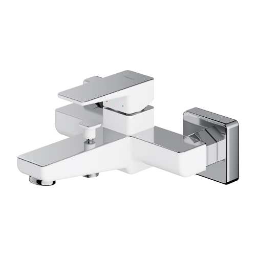 Omnires Parma bateria wannowa Chrom/Biały PM7430CRB