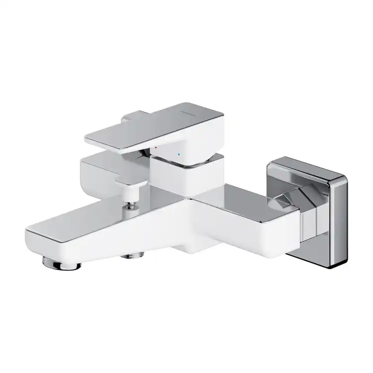 Omnires Parma bateria wannowa Chrom/Biały PM7430CRB