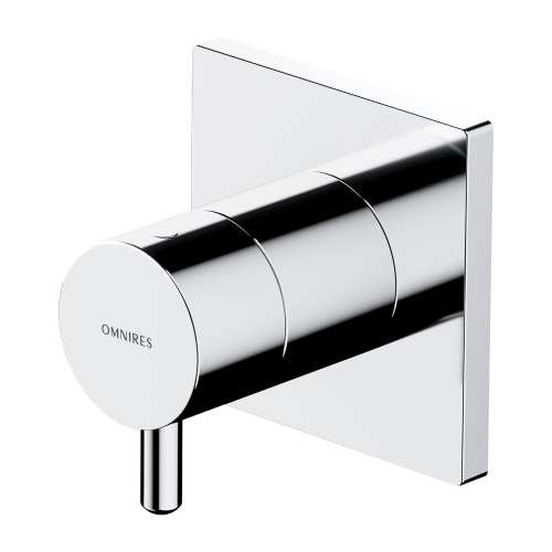 Omnires Y przełącznik podtynkowy 3-wyjściowy Chrom Y1263/KCR