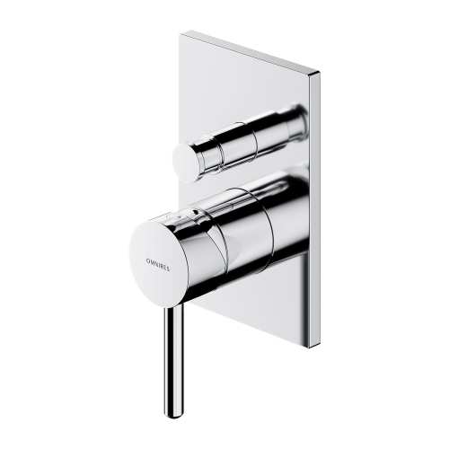 Omnires Y bateria wannowa podtynkowa Chrom