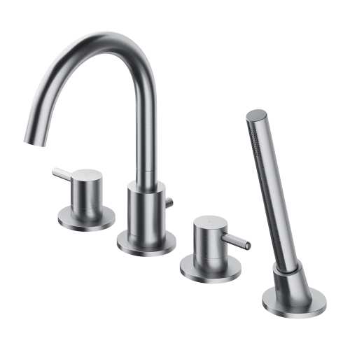 Omnires Y bateria wannowa 4-otworowa Nikiel  Y1232NI