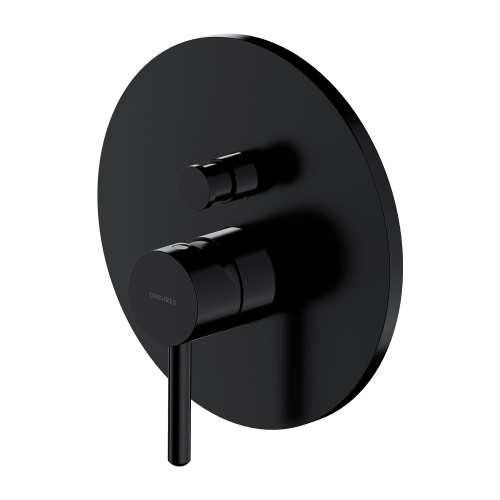 Omnires Y bateria wannowa podtynkowa Czarne Y1235BL