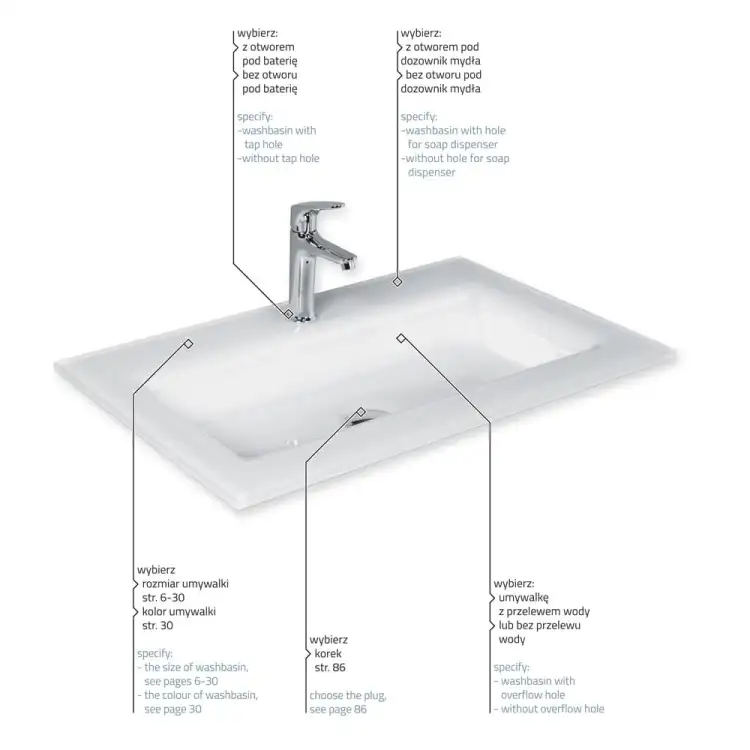 KRZEMIEŃ Glass umywalka szklana
