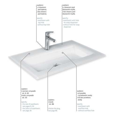 KRZEMIEŃ Glass umywalka szklana