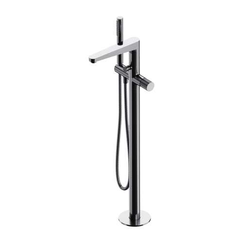 Omnires CONTOUR  bateria wannowa wolnostojąca chrom CT8033CR