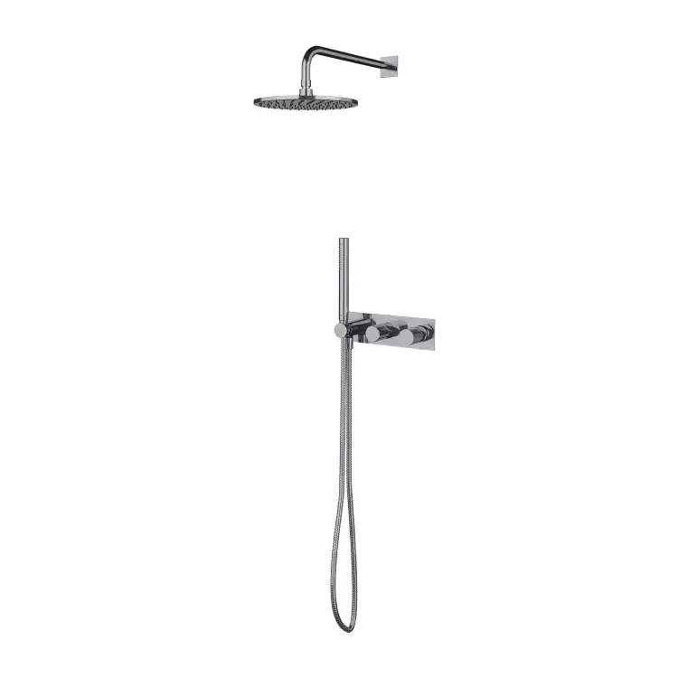 Omnires CONTOUR  system prysznicowy podtynkowy z rączką chrom