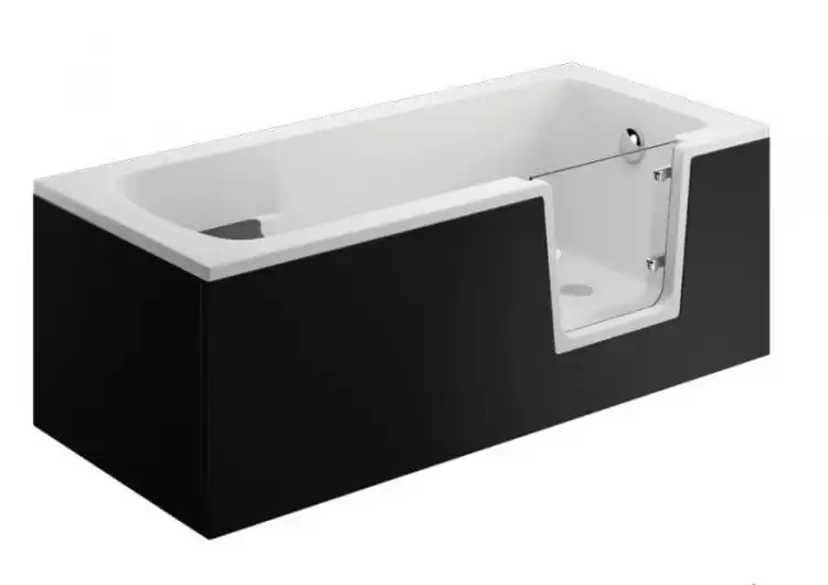 Polimat Avo obudowa wanny PANEL przedni 160 CZARNY